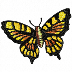 Butterfly Embroidery Design 3